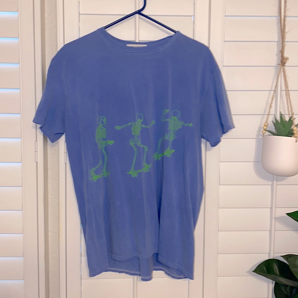 Urban Outfitters skating skeleton oversized tshirt